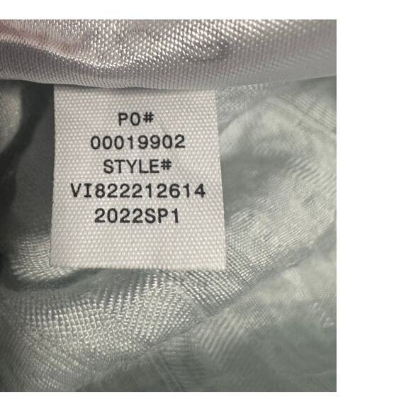 Vince Textured Open Deep V-Front Shirt Cardigan – Icy Baby Blue – Size 3X - Picture 7 of 8